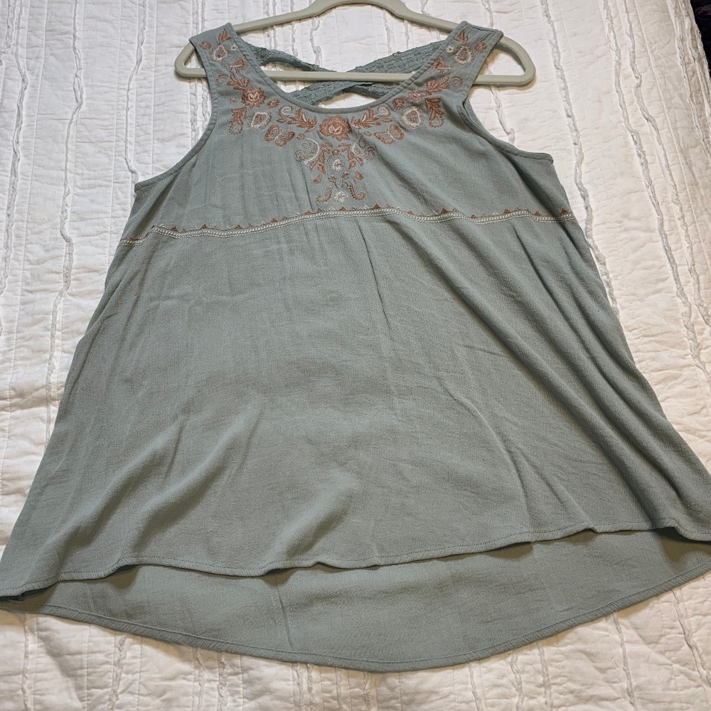 SAGE GREEN TANK